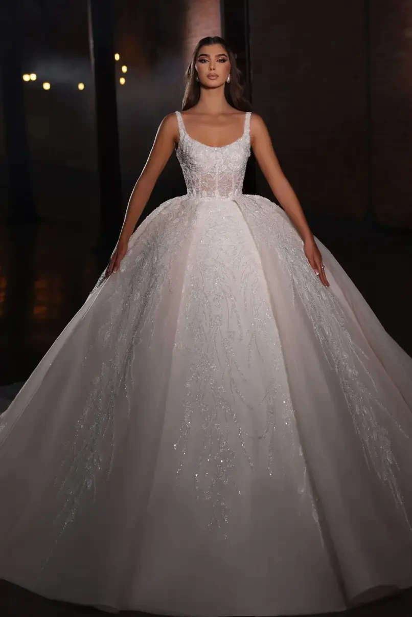 Model wearing a dress