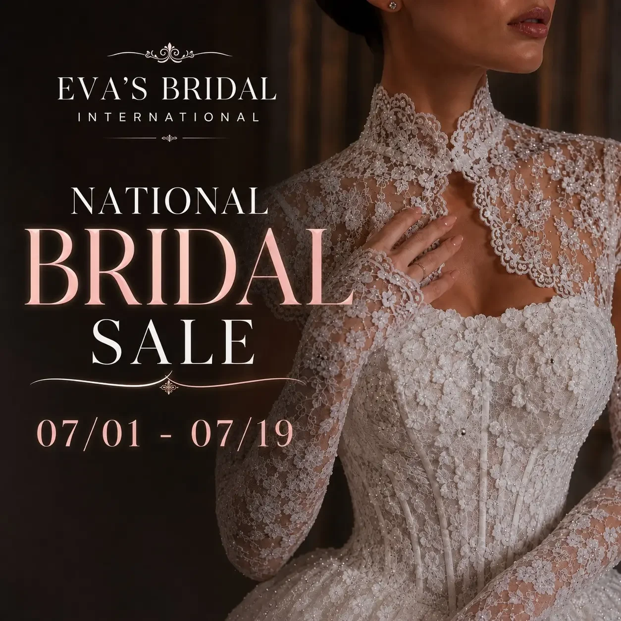 National Bridal Sale at Eva's Bridals International