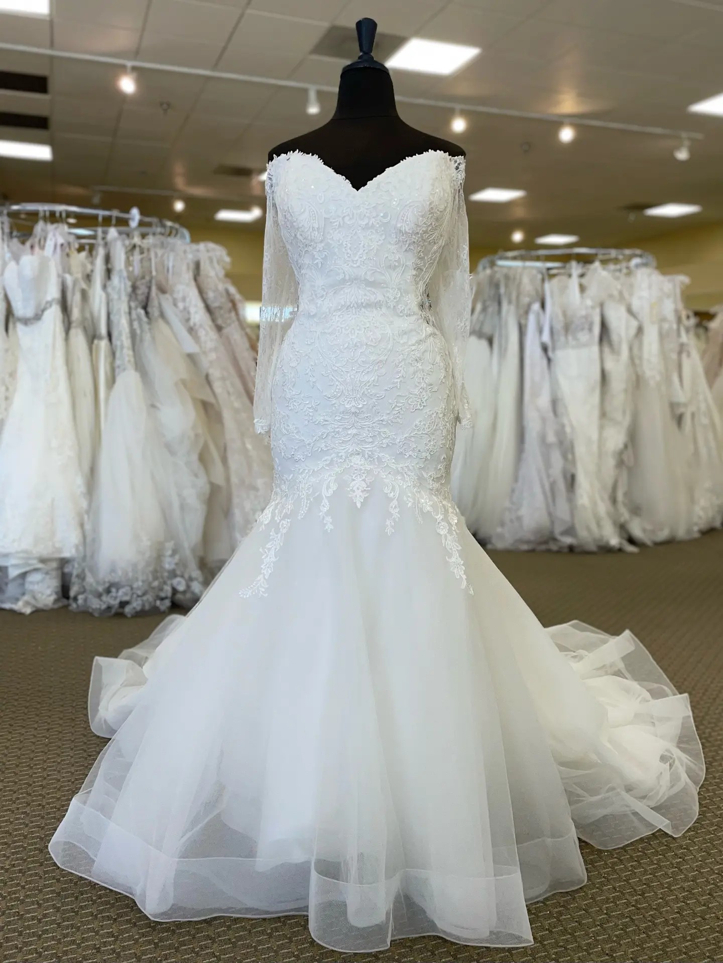 Eva's Bridals International Sale Wedding Gown