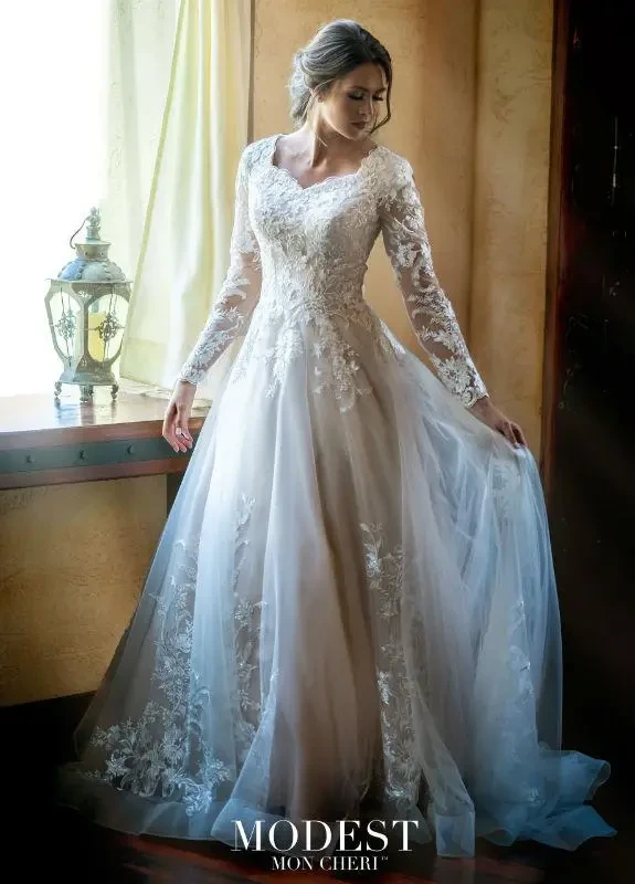 modest wedding dress
