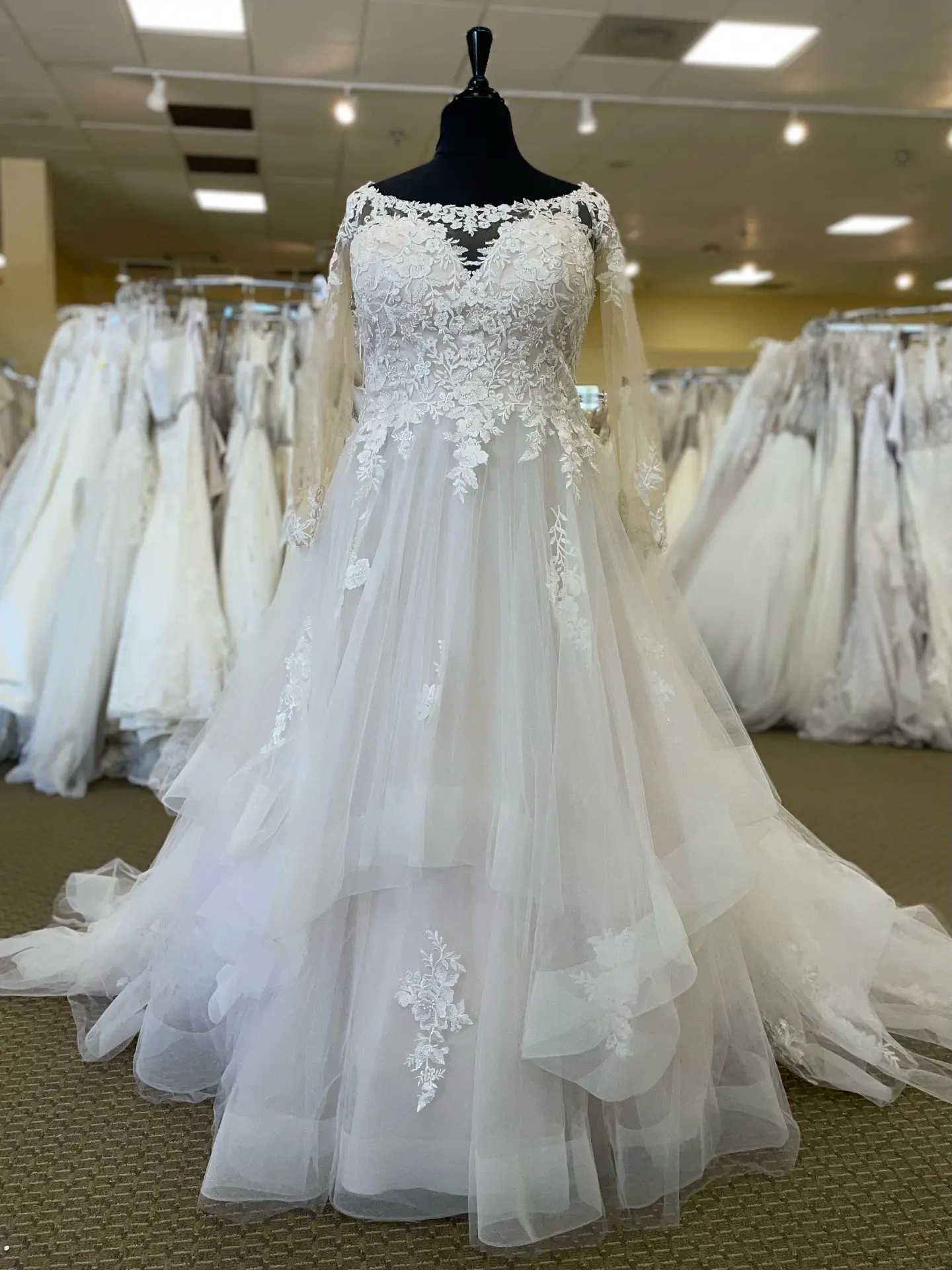 Eva's Bridals International Sale Wedding Gown