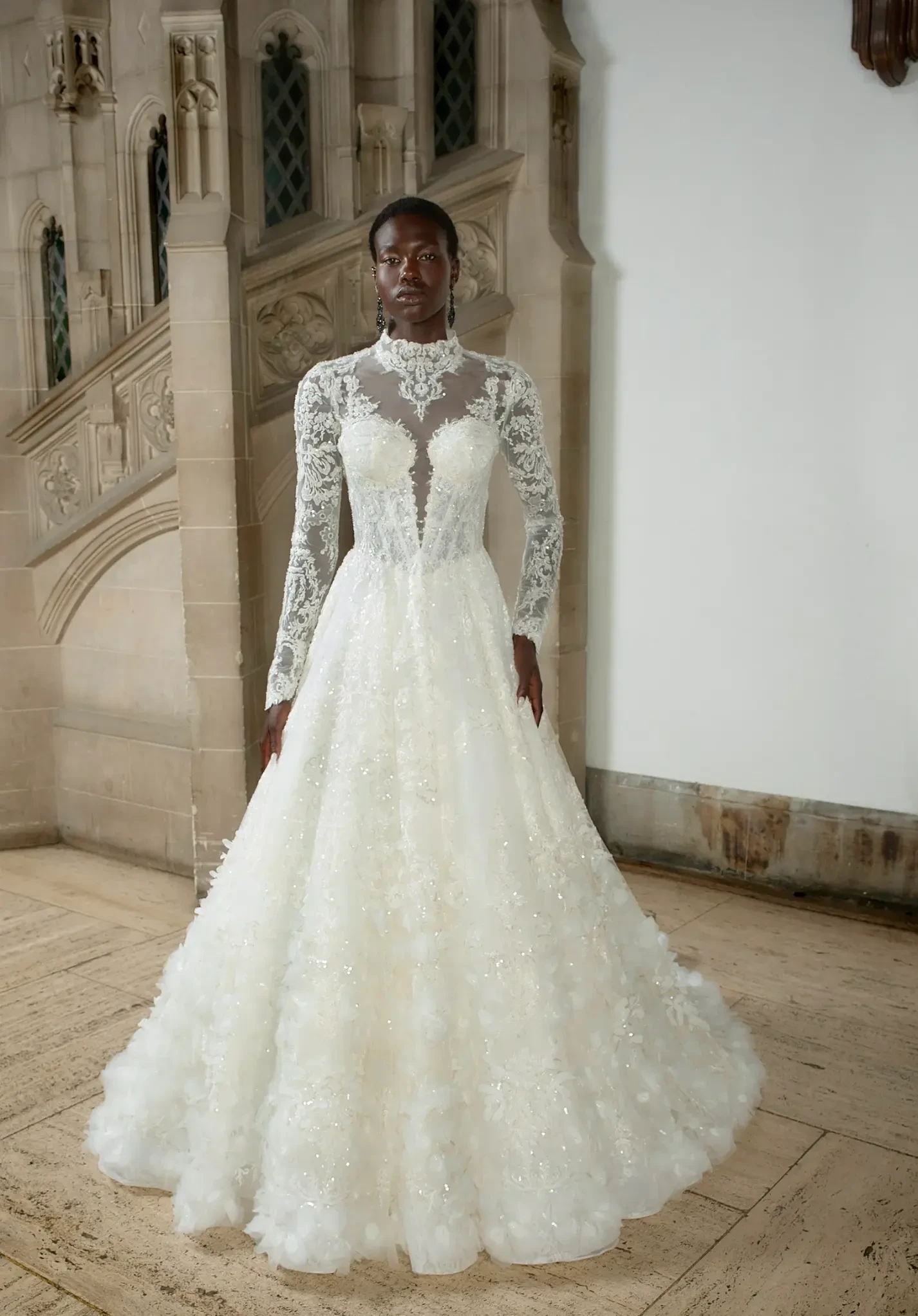 modest wedding gown