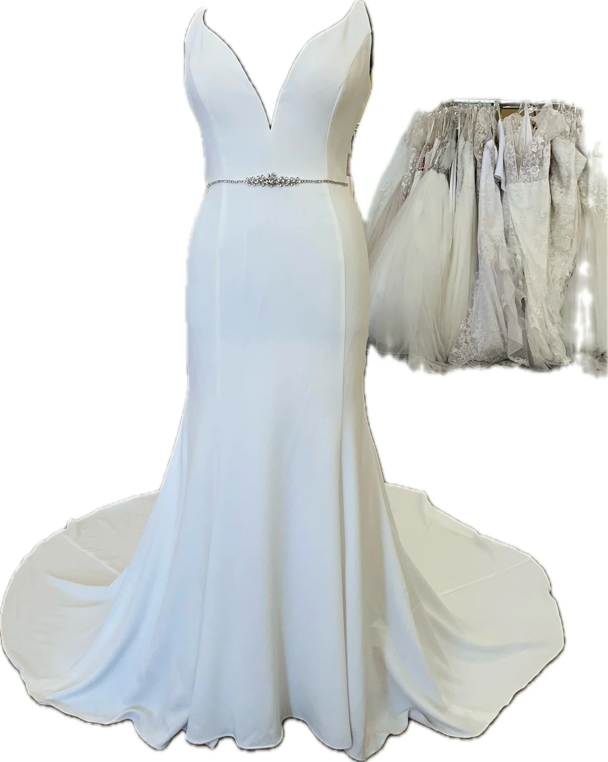 Eva's Bridals International Sale Wedding Gown