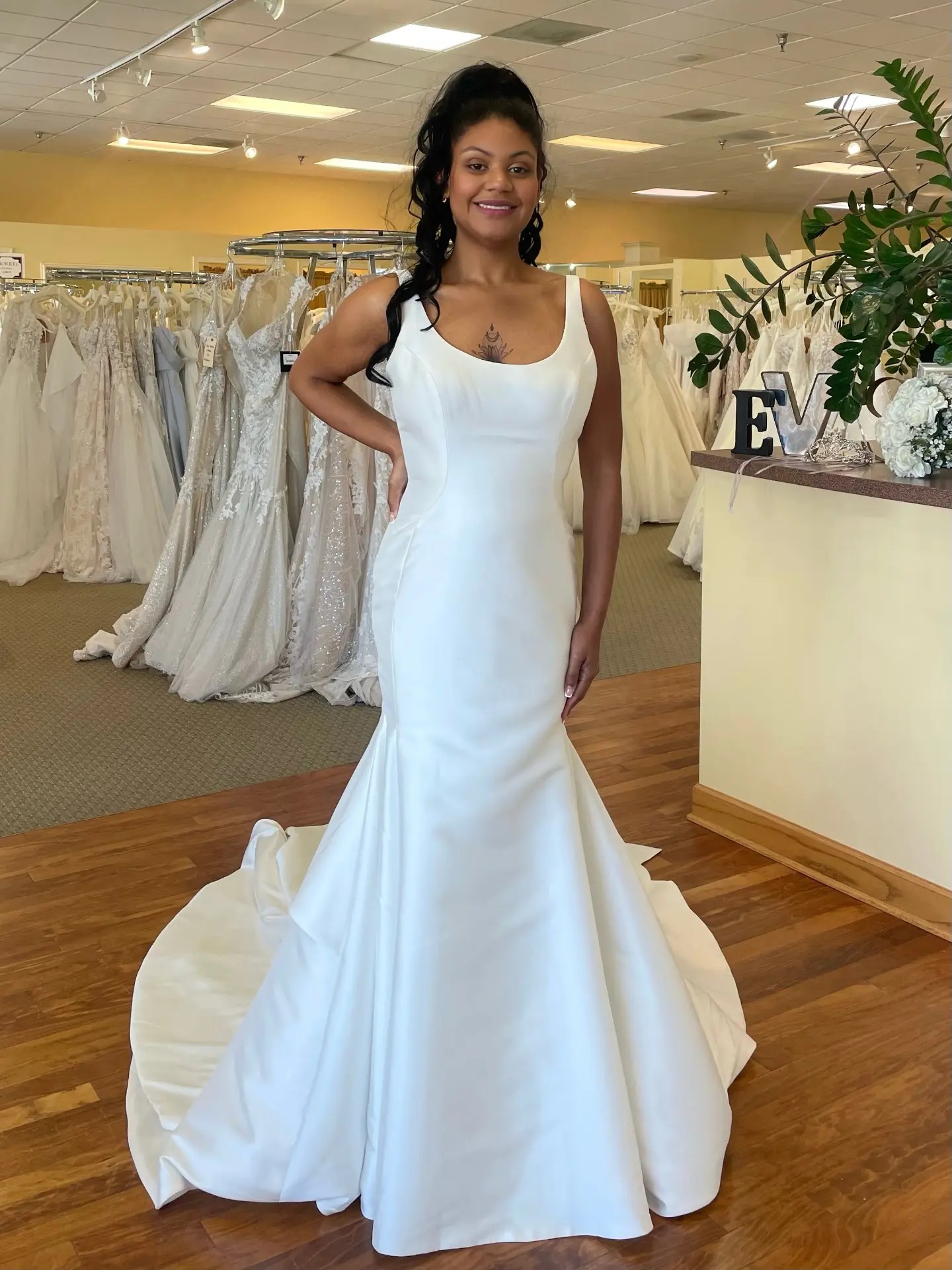Eva's Bridals International Sale Wedding Gown