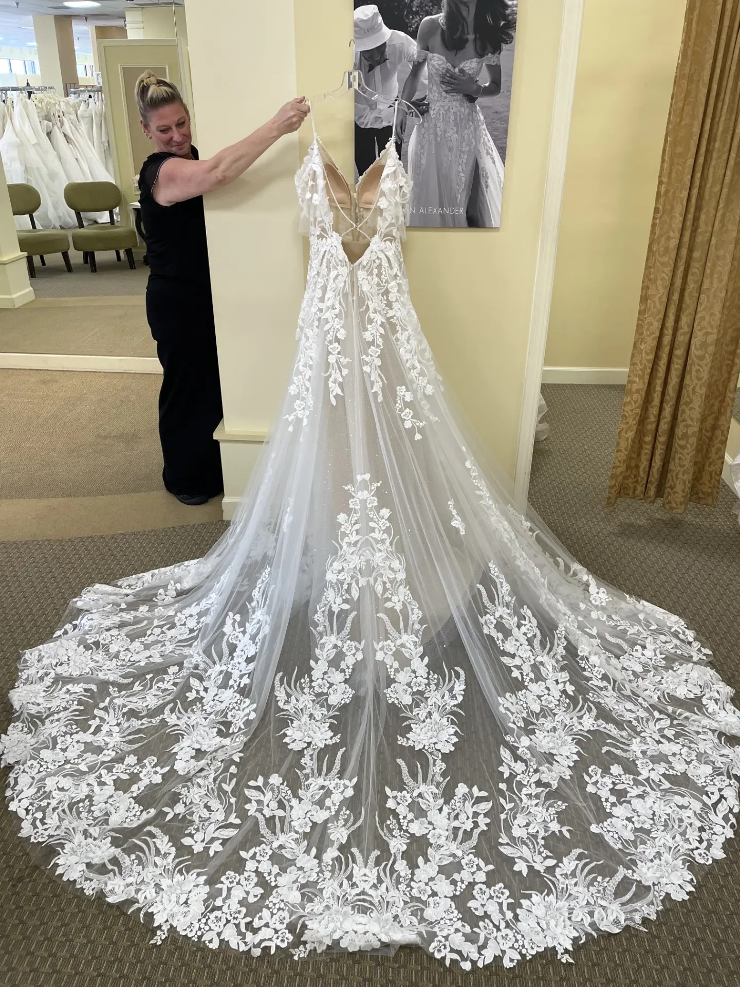 Eva's Bridals International Sale Wedding Gown