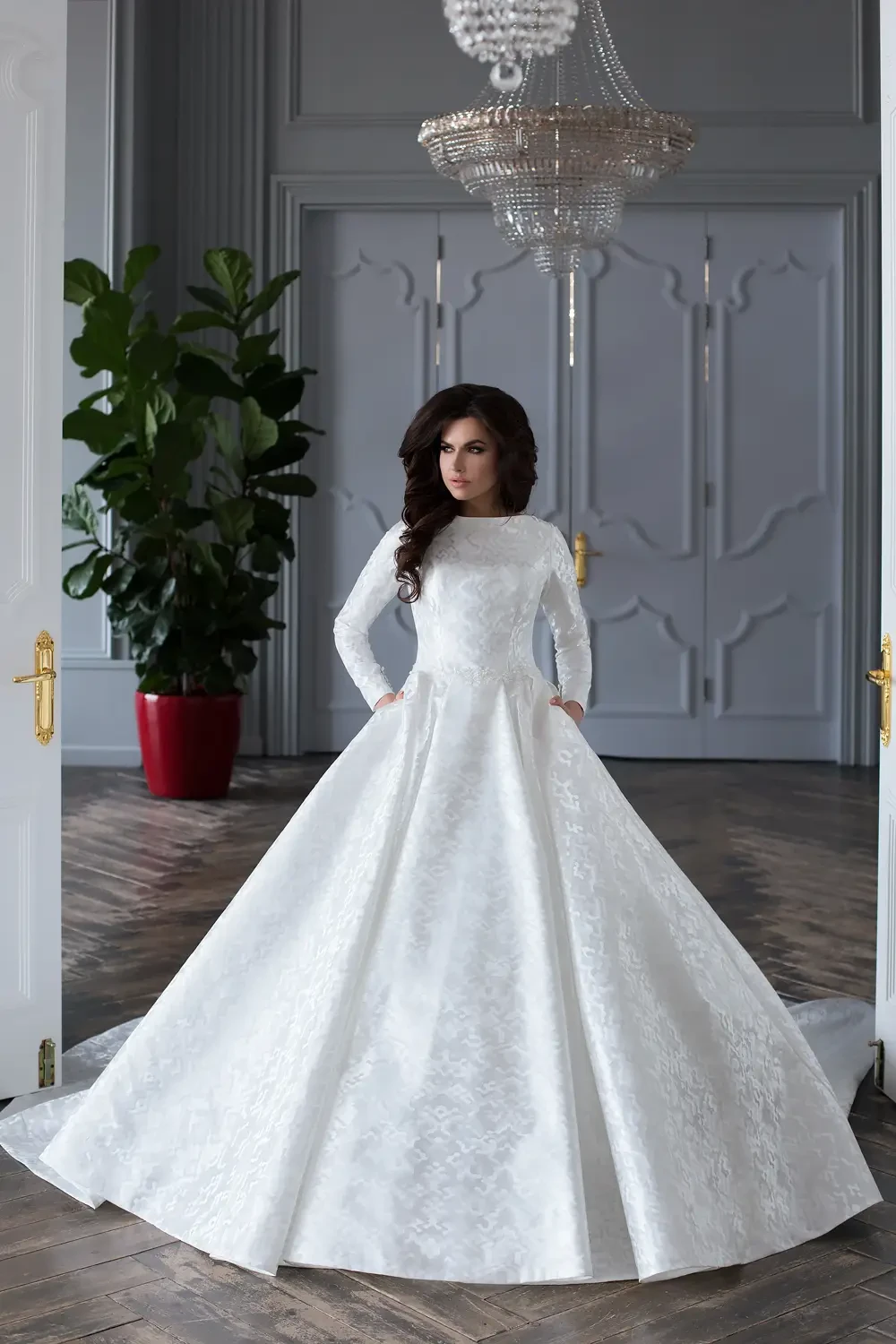 modest wedding dress
