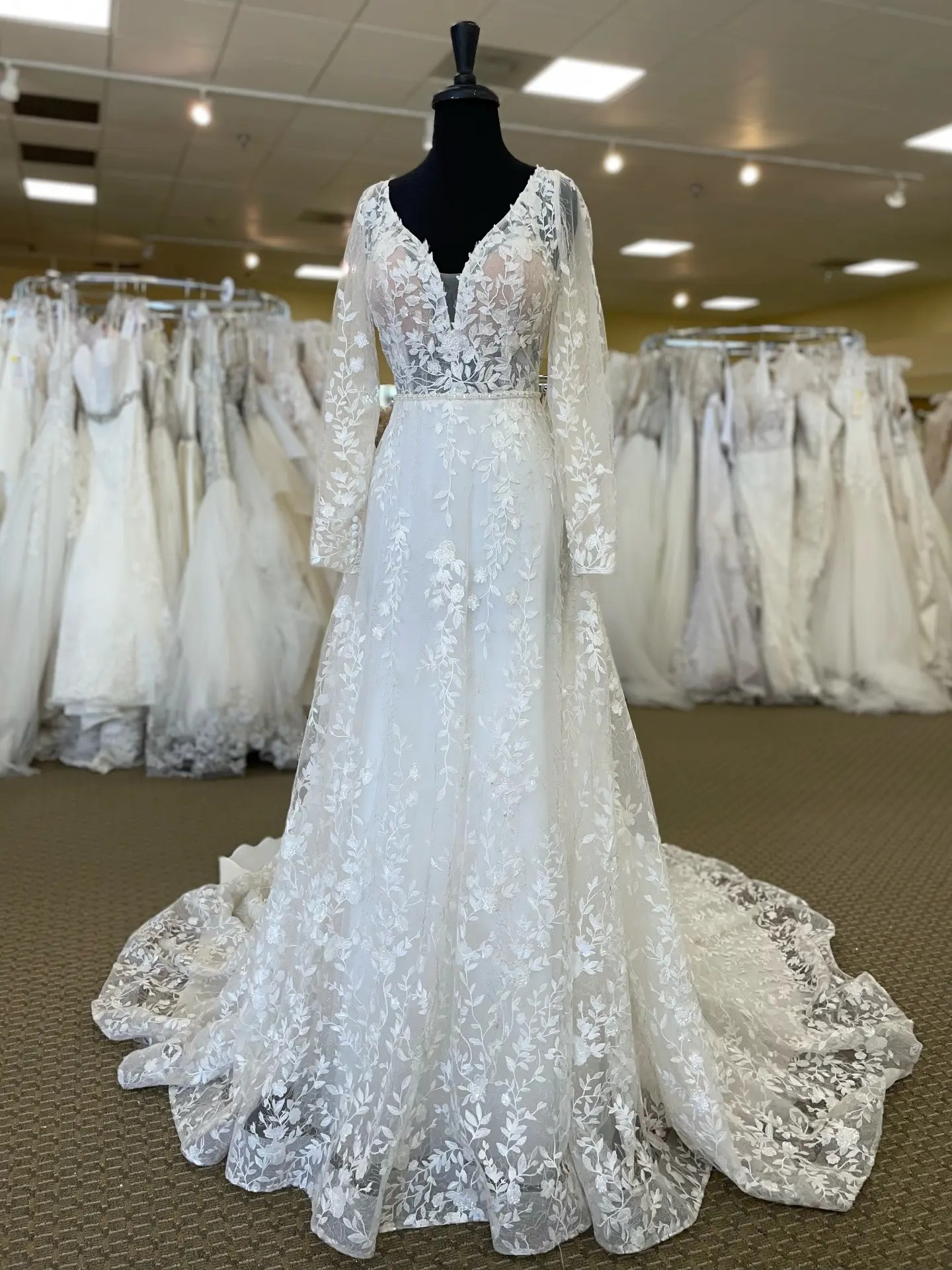 Eva's Bridals International Sale Wedding Gown