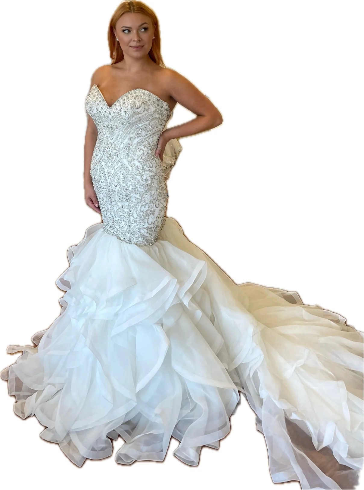 Eva's Bridals International Sale Wedding Gown