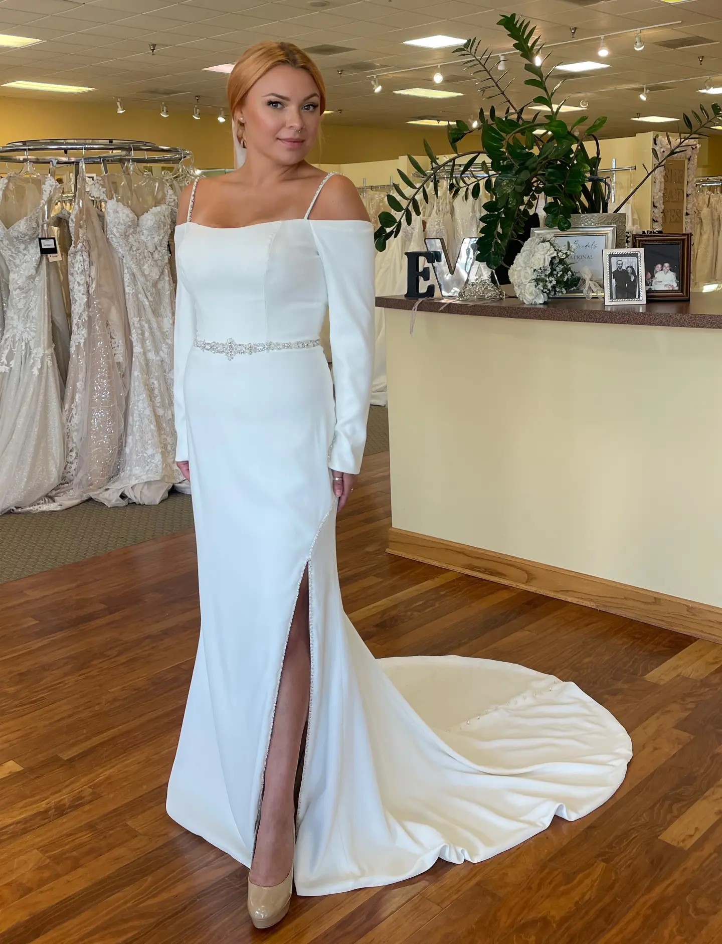 Eva's Bridals International Sale Wedding Gown