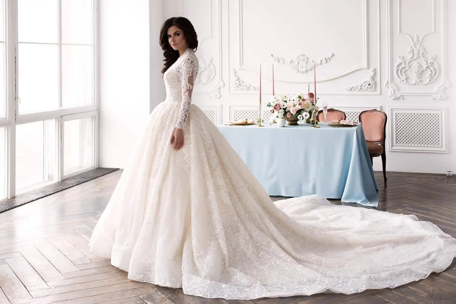 modest wedding dress