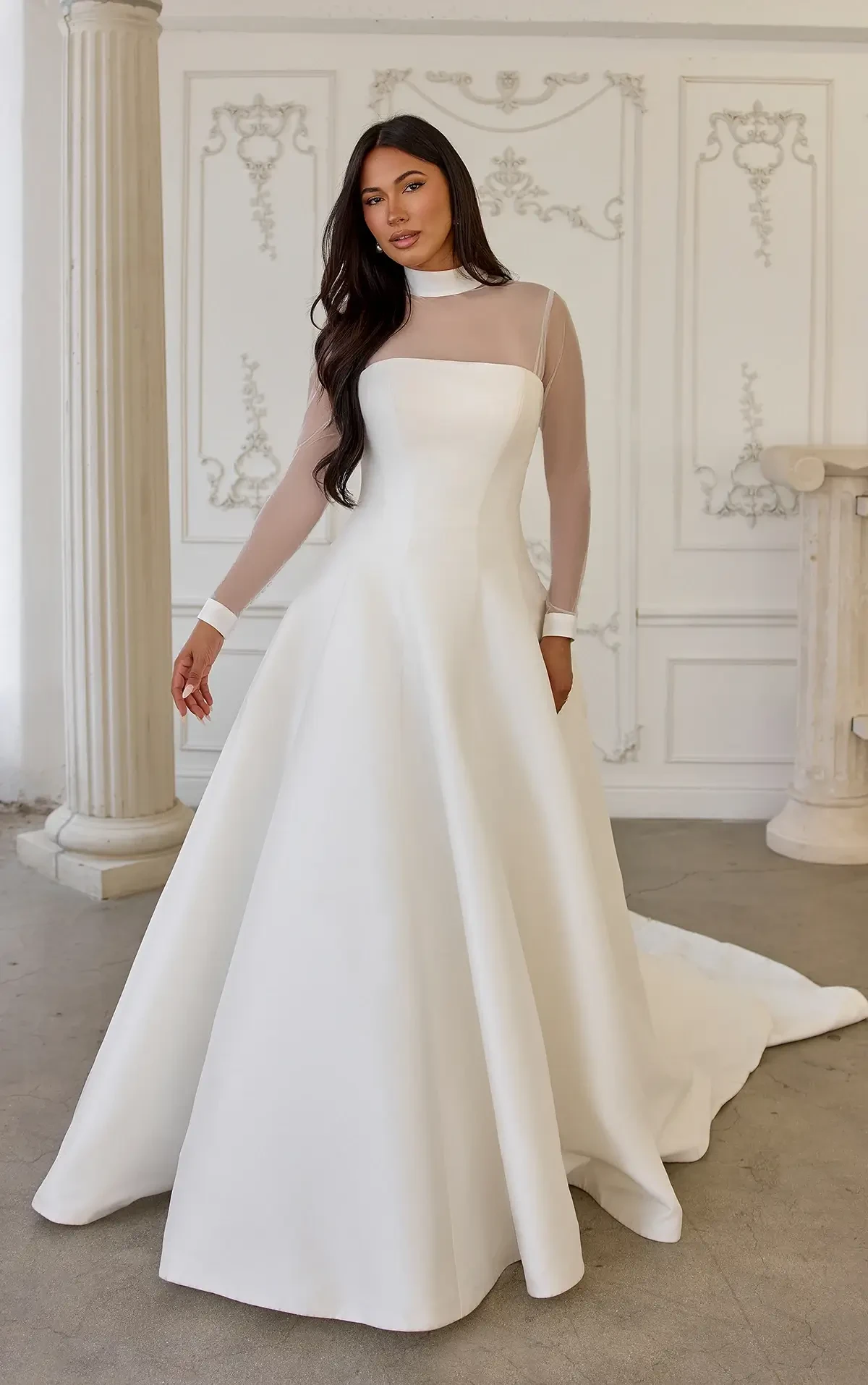 modest wedding dress