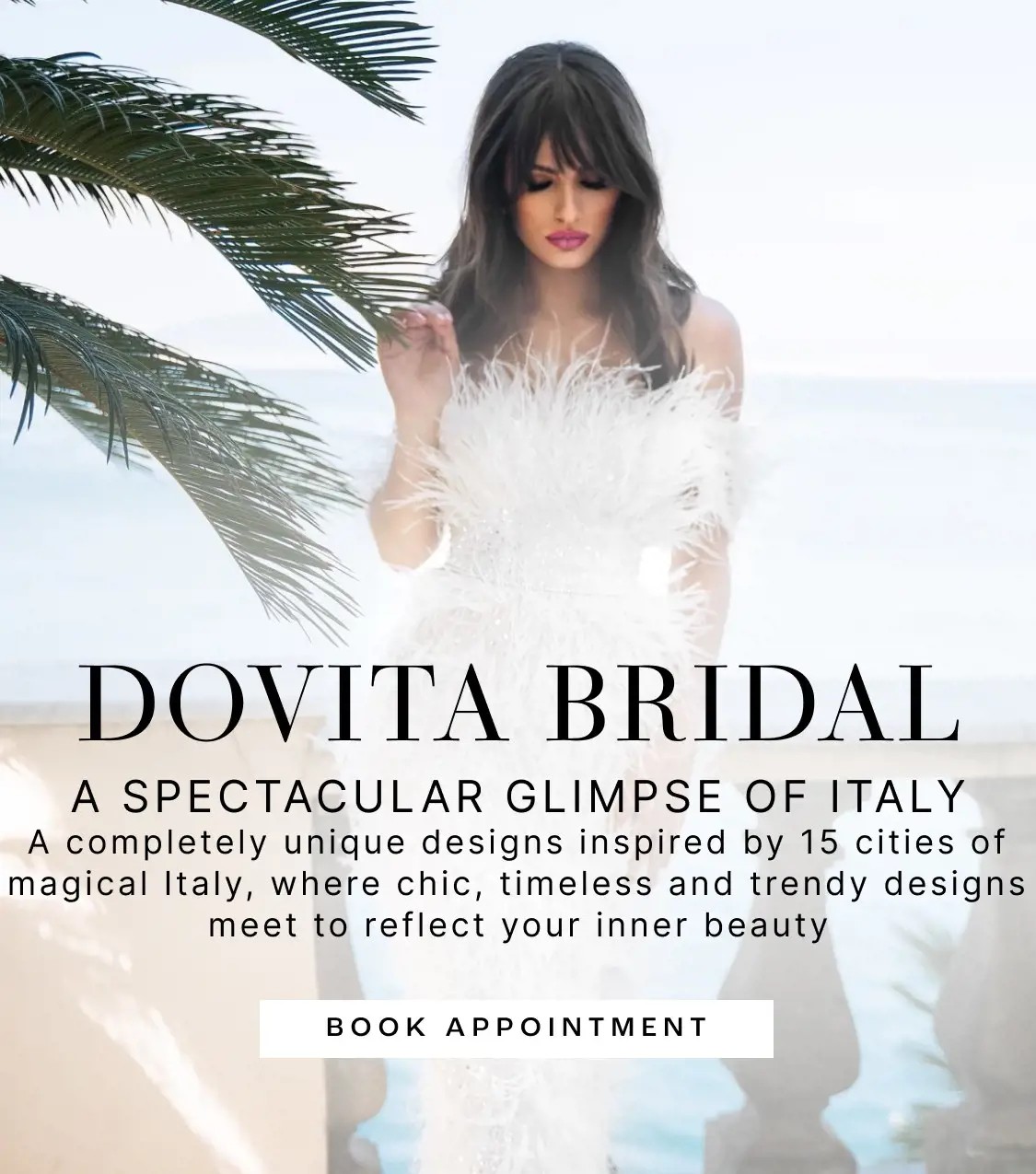Banner Promoting Dovita Bride