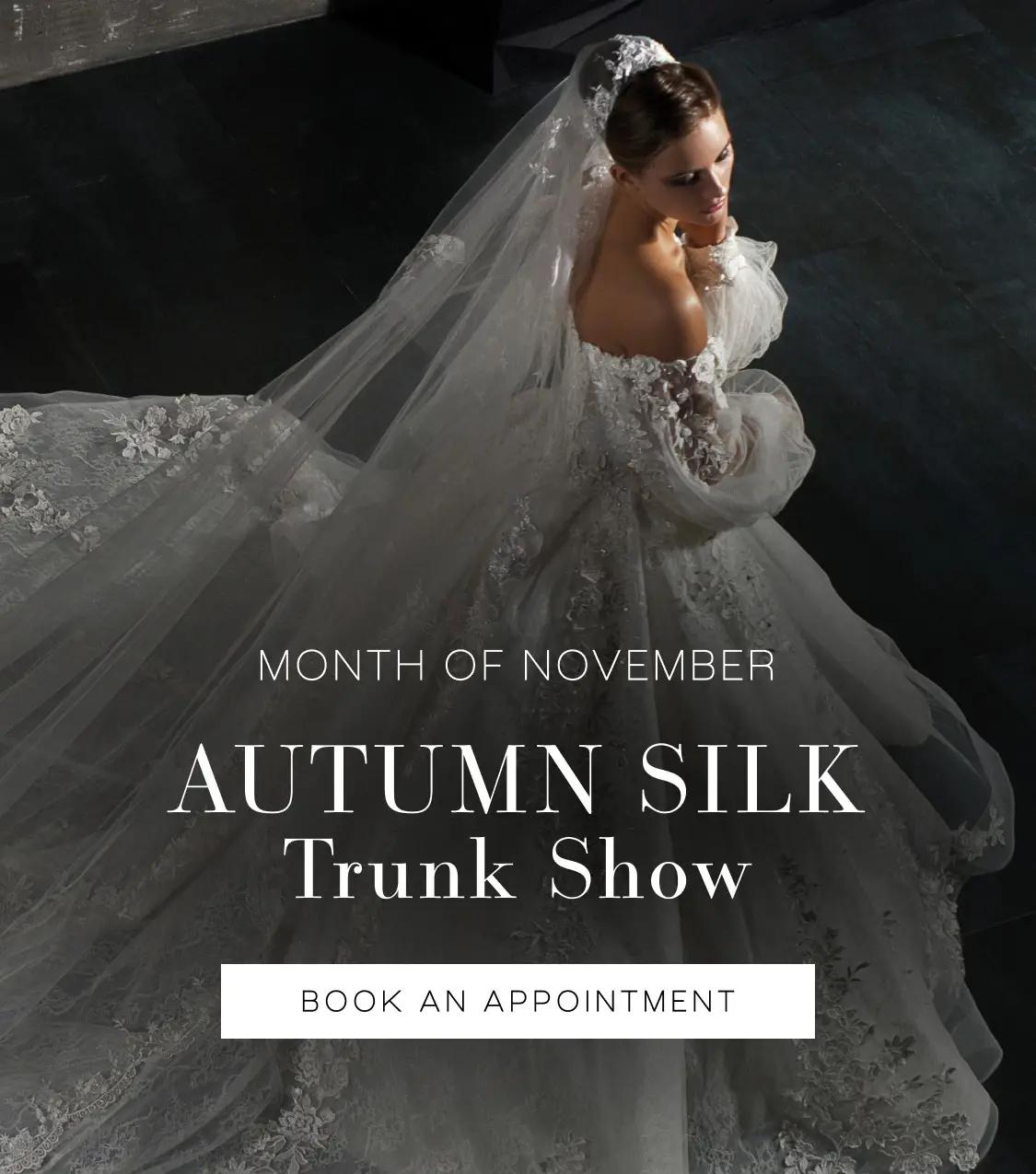 Autumn Silk Trunk Show banner mobile