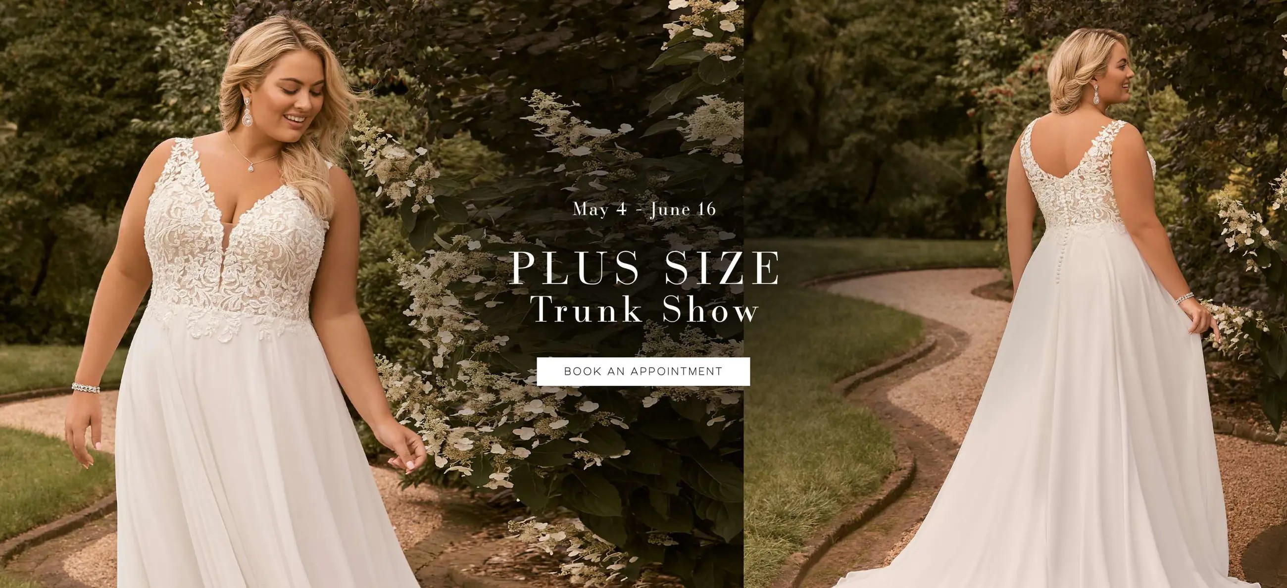Plus Size Trunk Show Banner Desktop