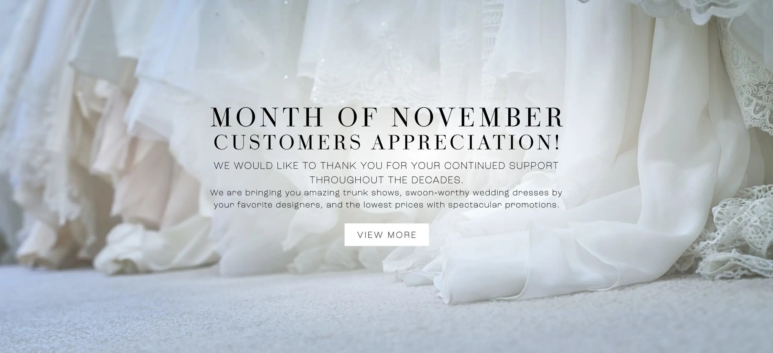 Month of November desktop banner