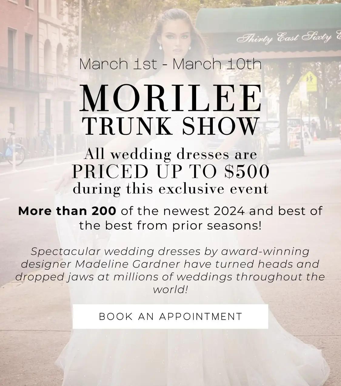 Mobile Morilee Trunk Show Banner