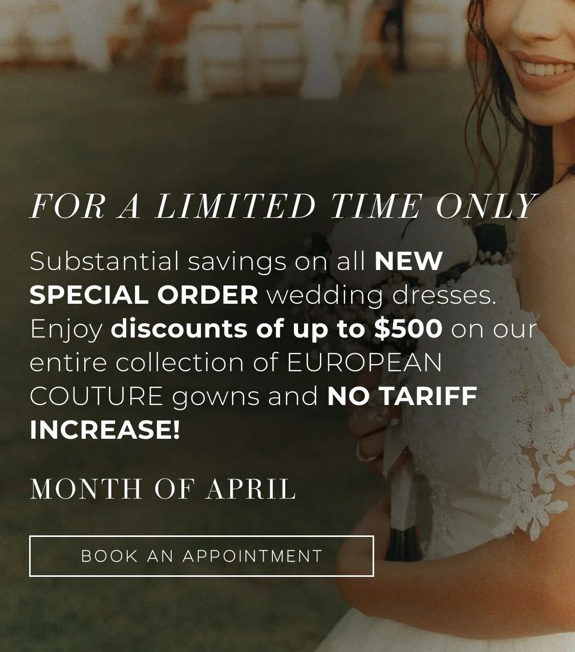 tariff increase update banner
