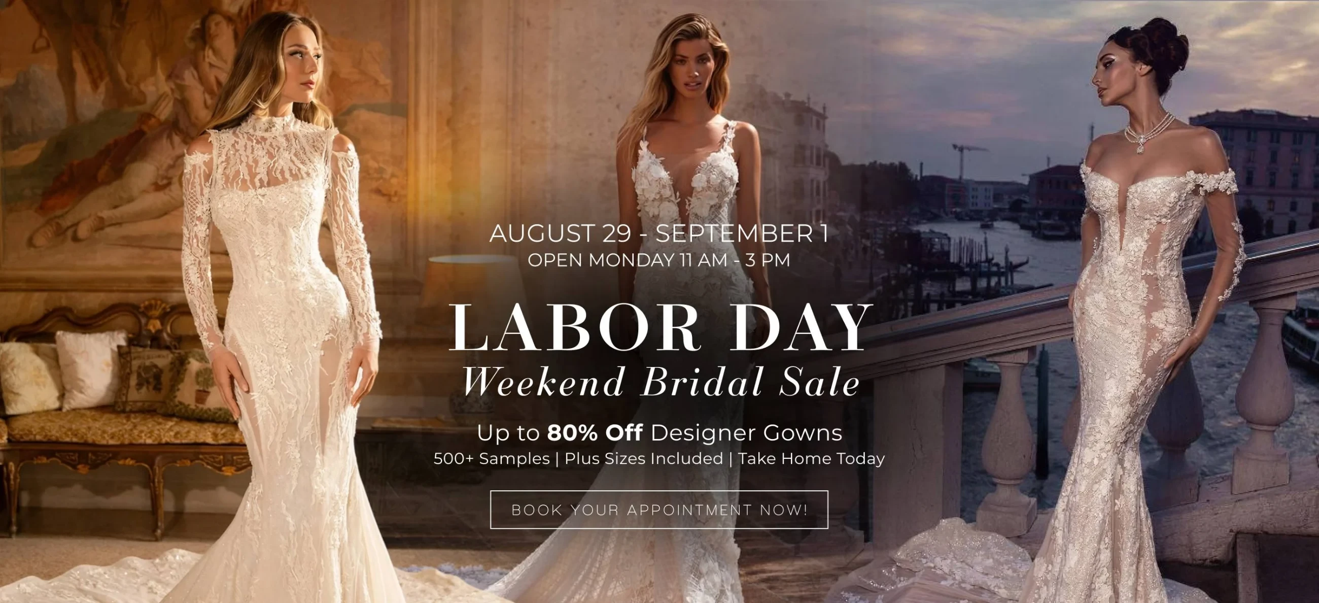 Labor Day sale banner 2025