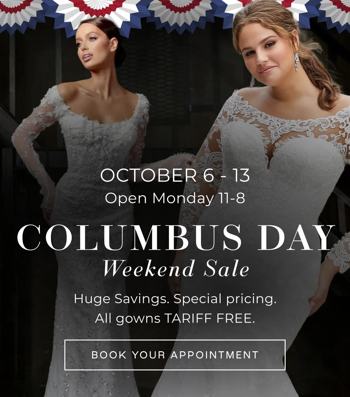 columbus day 2025 banner
