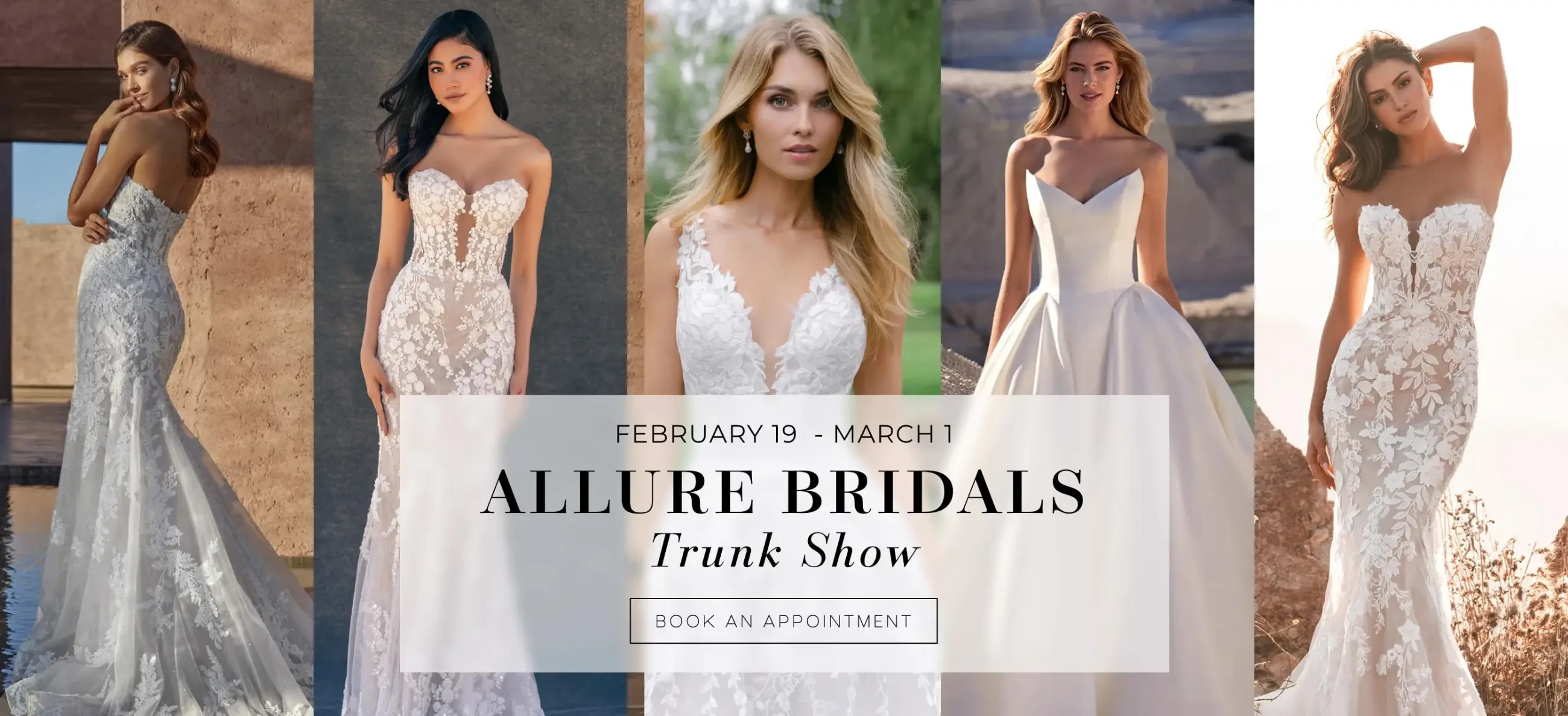 allure bridals trunk show 2026