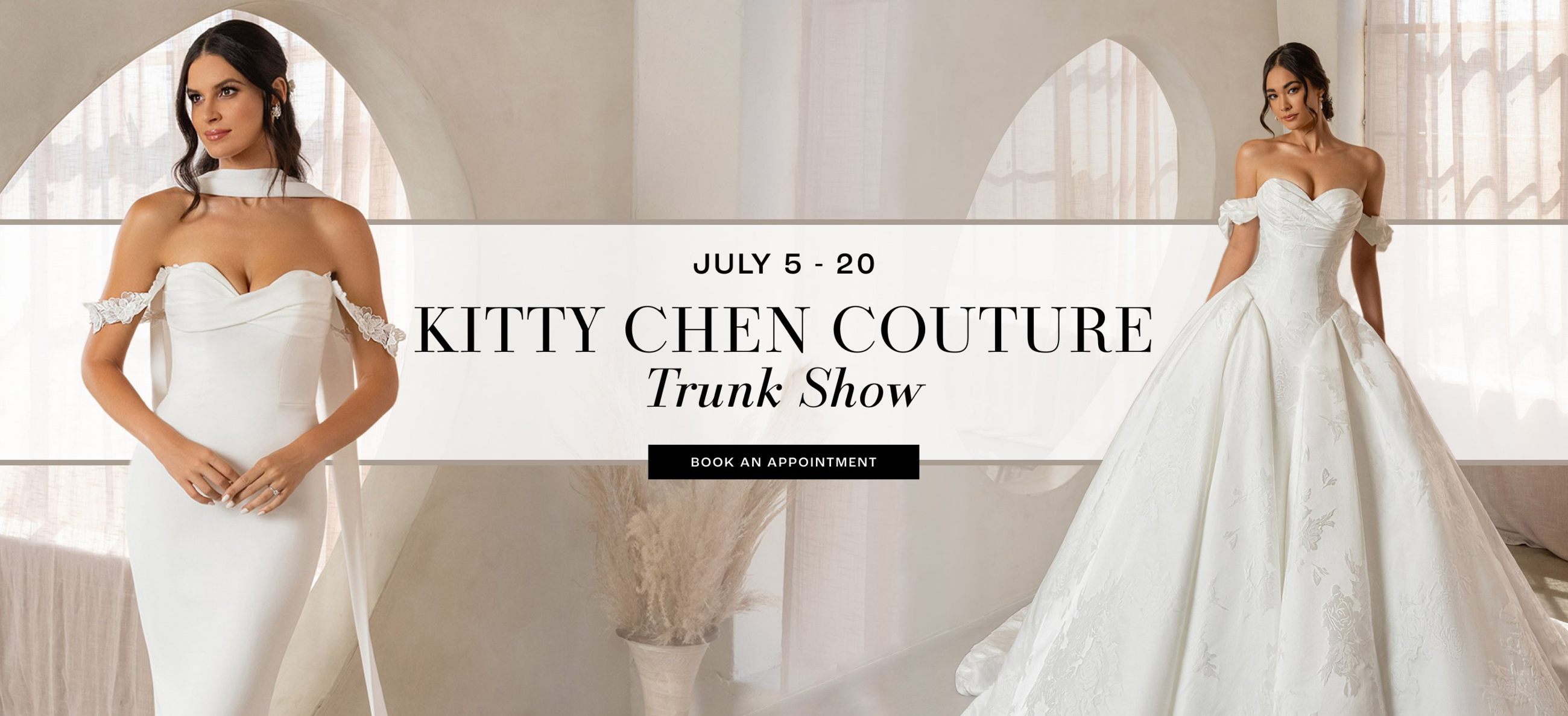 kitty chen trunk show 2026 july