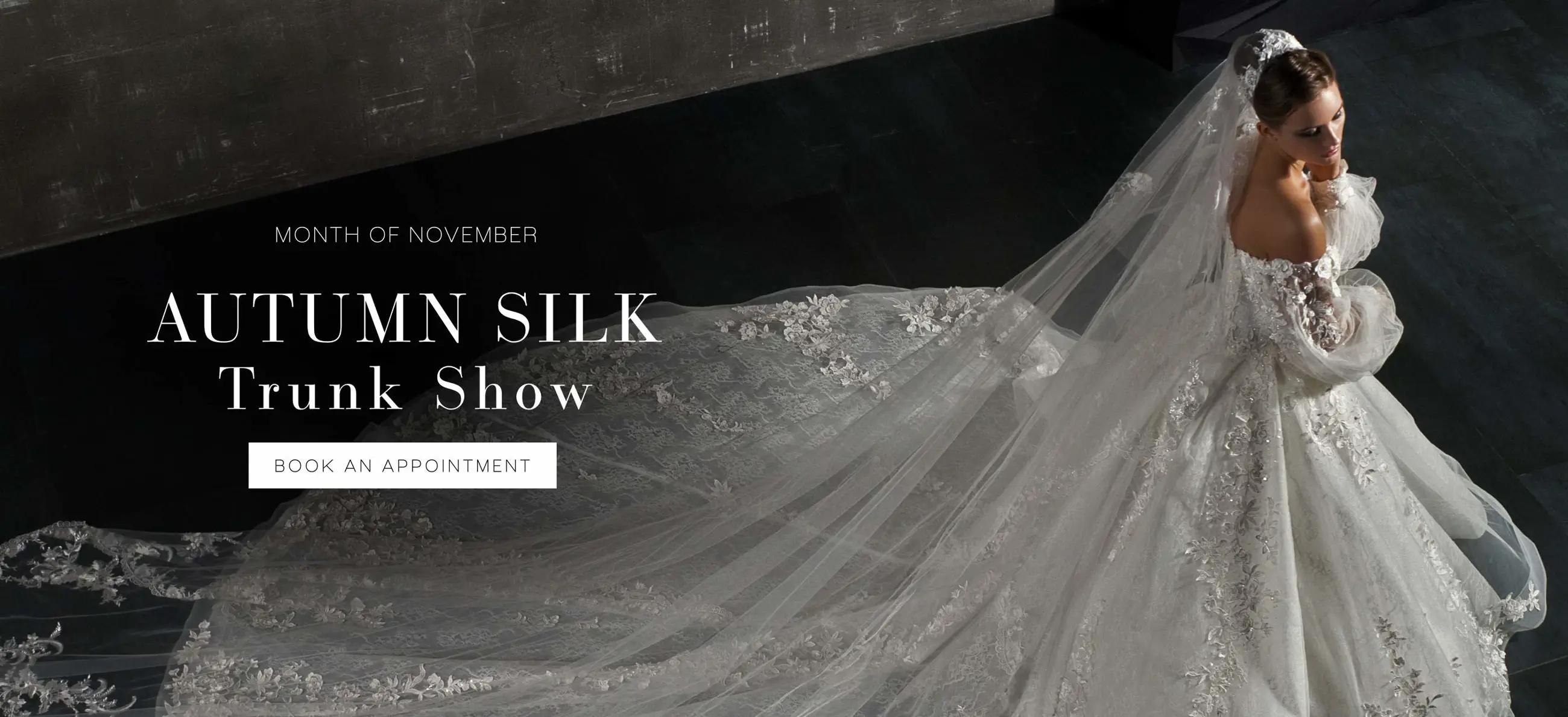 Autumn Silk Trunk Show banner desktop